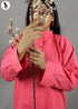 NZSC-1507 Stiched Blossom Pink 2 Piece Co Ord Set Cotton